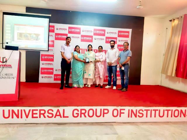 Campus Visit to Universal Group of Institutions, Lalru
