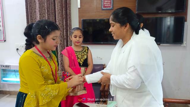 Raksha Bandhan Celebrations with Brahma Kumaris Sisters