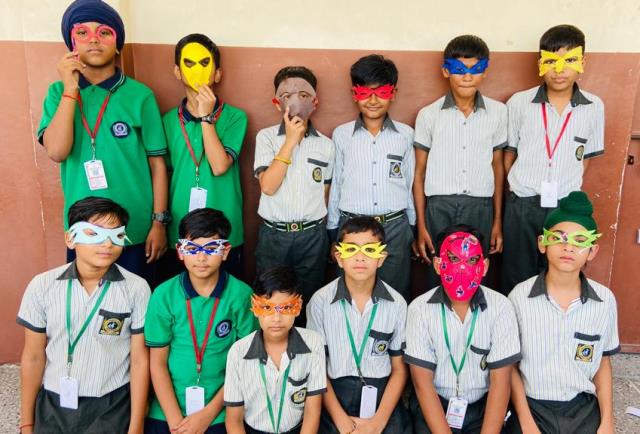 Face Mask Making Competition- Life Skill Activity